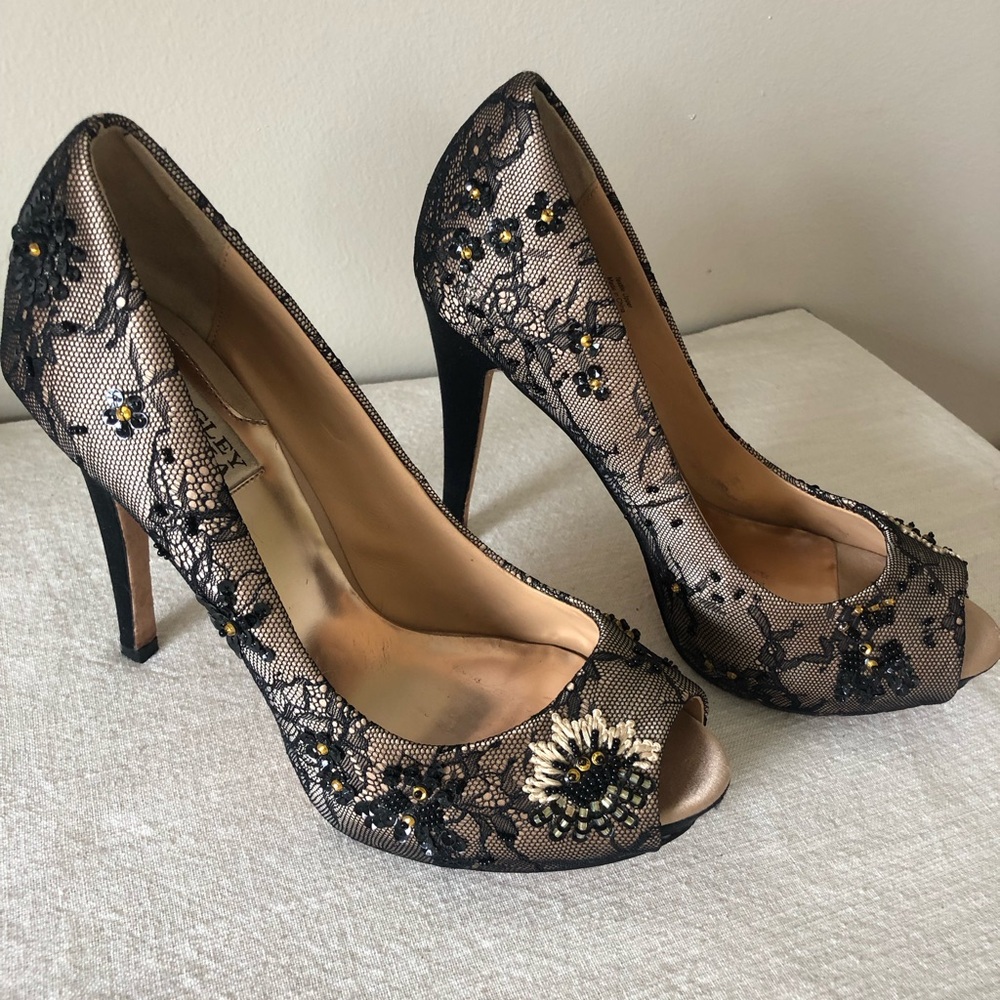 Bagdley Mischka size 8 heels